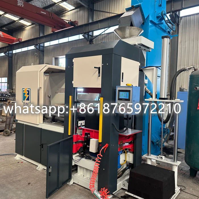 horizontal automatic green sand molding machine3